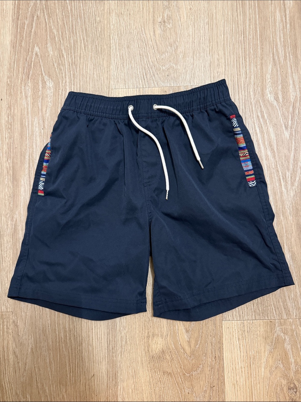 Wowie Men's Navy Performance Swim Workout Shorts Small